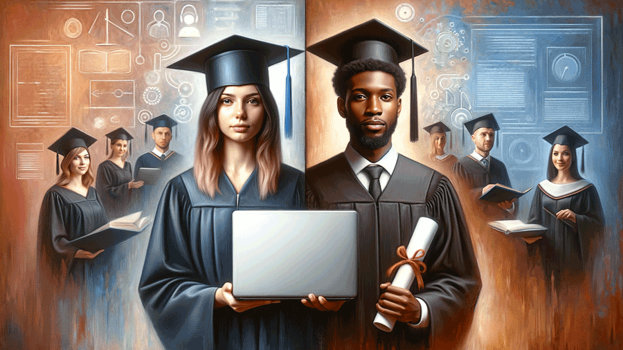 Shifting Perceptions in Higher Education: Employers Weigh the Value of Online vs In-Person Degrees